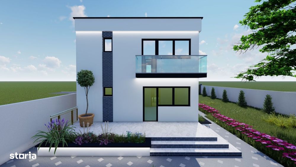 Casă nouă P+1 Sat Costi, 160 mp utili 480 mp teren Finisaje la alegere