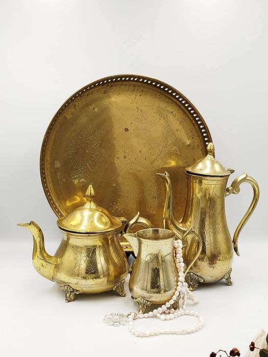 EEPNS silver plated ,Винтидж английски посребрен комплект
Винтидж