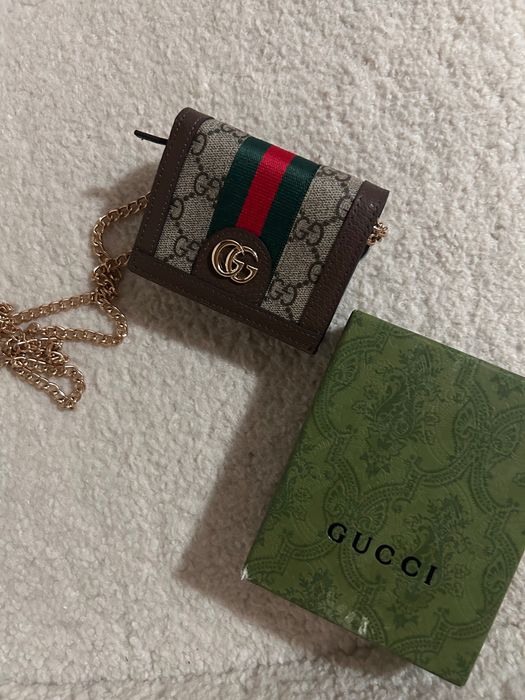 Мини чантичка портмоне на марката Gucci