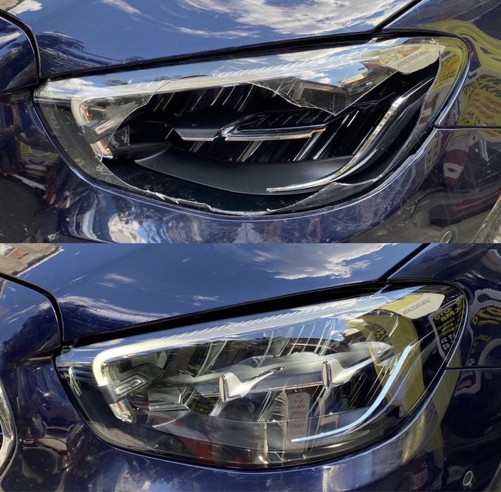 Ремонт на фарове за цяла България! Mercedes w213