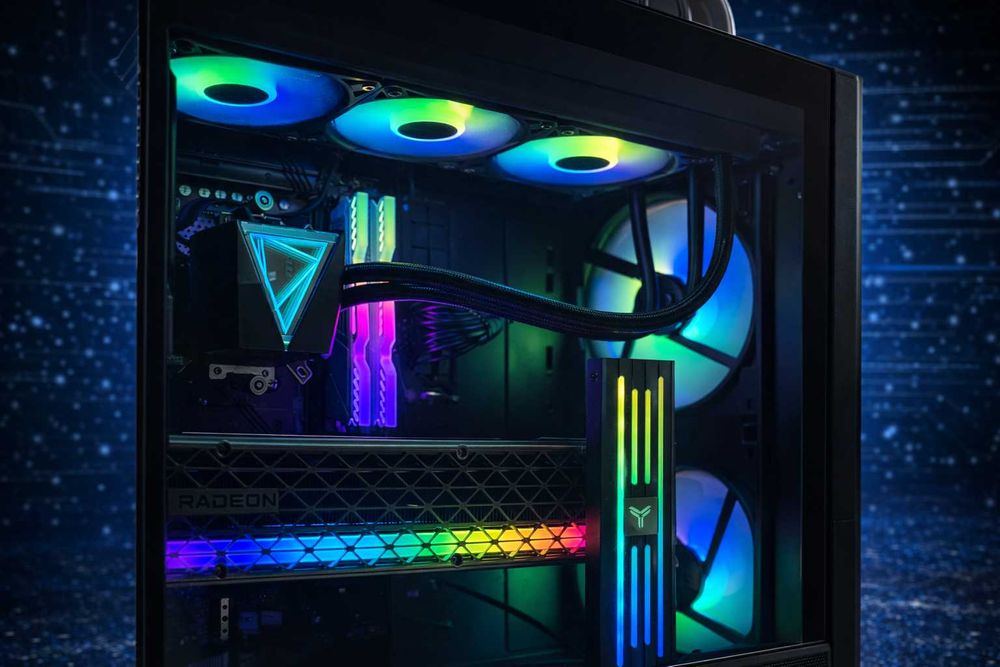 Топовый ПК на Ryzen 7 7800X3D + RX 9070XT MSI 500Гц QD-OLED РАССРОЧКА