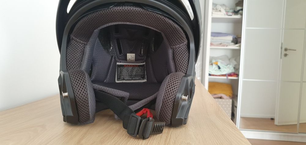 Casca flip up AFX FX 111 negru mat