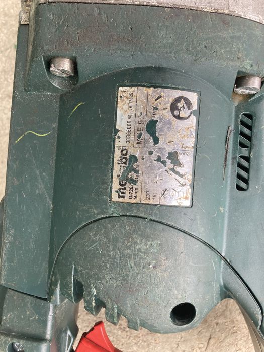 Ciocan demolator METABO 1600W, 7-27J Sds Max cu Defect