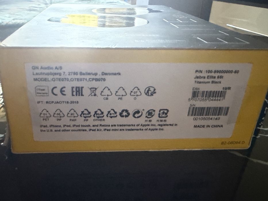 Casti Jabra Elite 65 T Sigilate!