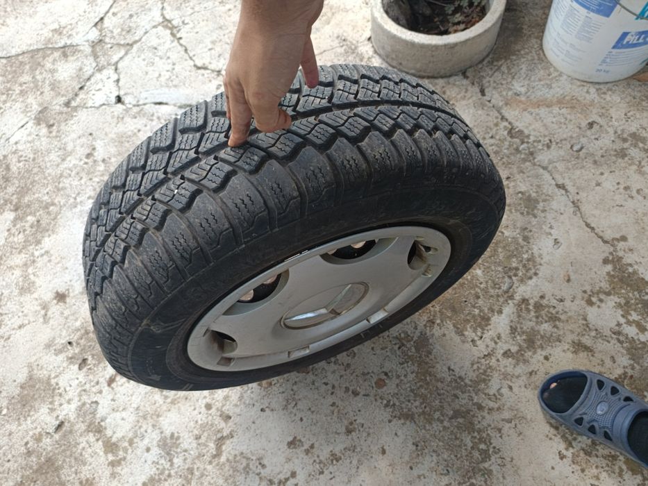 Зимни гуми с оригинални тазове на mercedes