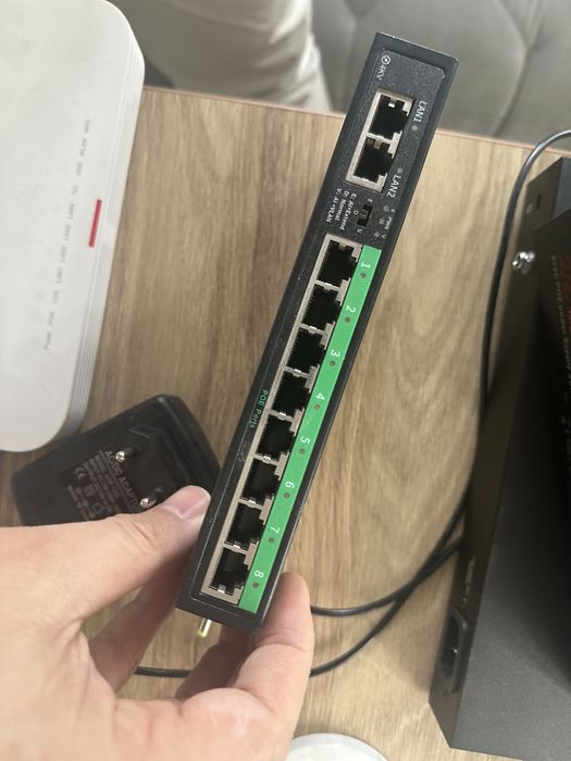 Хаб для сети, сетевой алаптер