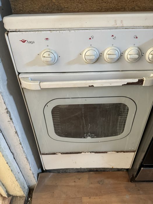 Газ плита микравалновка