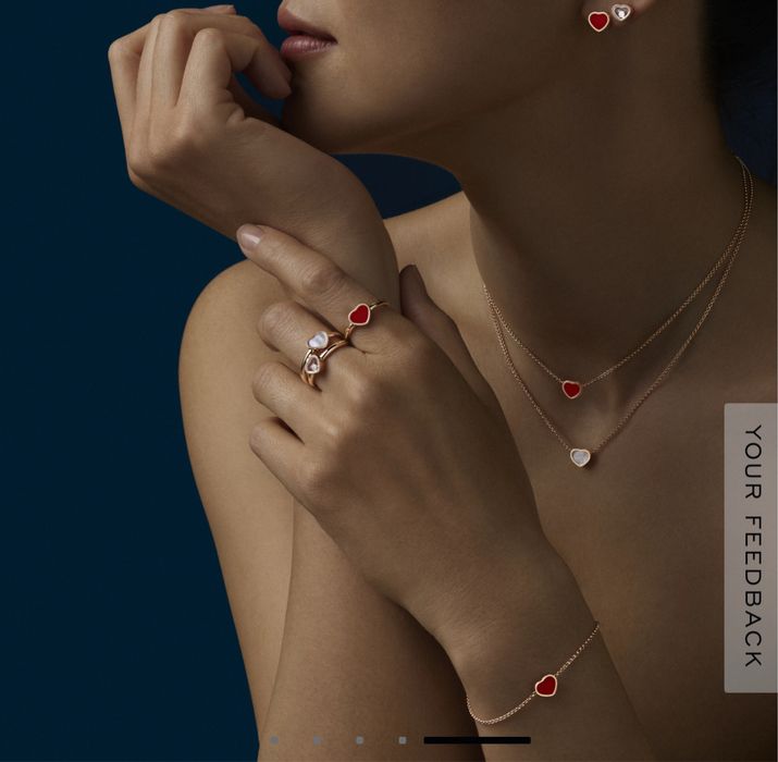 Подвеска Chopard My happy hearts