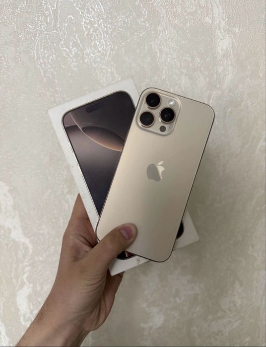 Iphone 16max 512gb 95% ZA/A Ideal aybi yoq