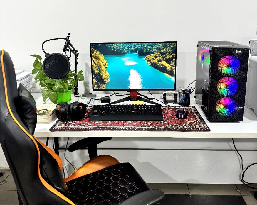 KUCHLI GAMING kompyuter to‘plami – tayyor ishlatishga!