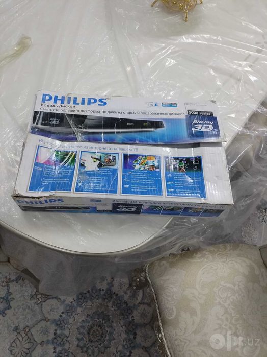 DVD Phillips 3D Blu-ray Smart tv