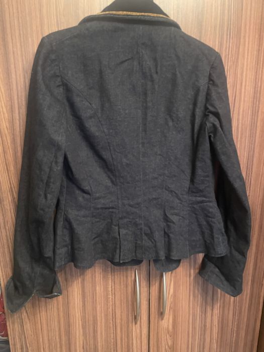 Дънково сако с яка от кадифе Ralph lauren