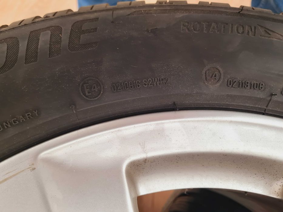 Зимни гуми + джанти Bridgestone Blizzak 225/55 R16 + джанти