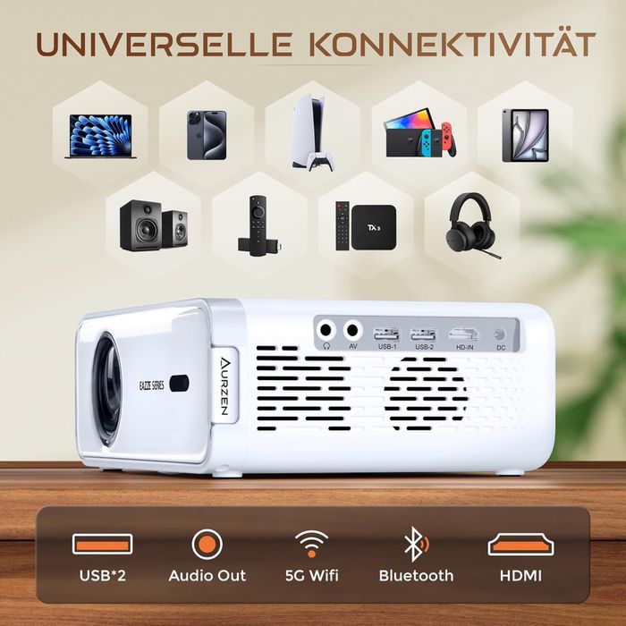 Projector Aurzen EAZZE D1 Smart