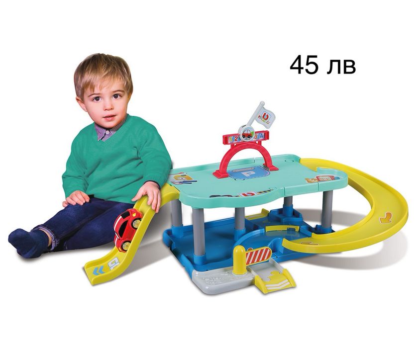 Нова Писта ролбан с колички, паркинг, трактор и др