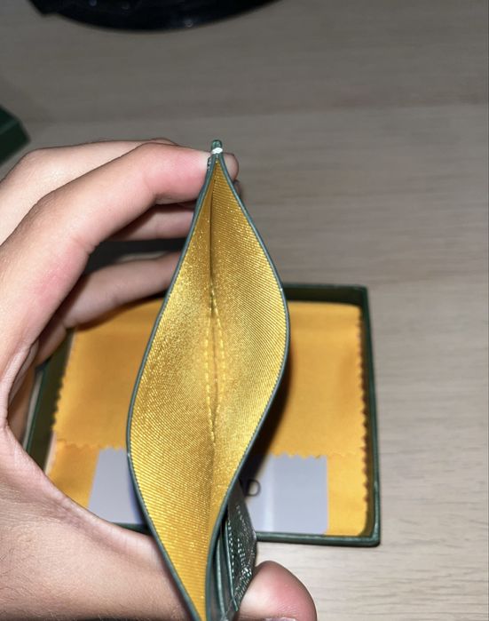 Portofel GoYard Verde pentru carduri