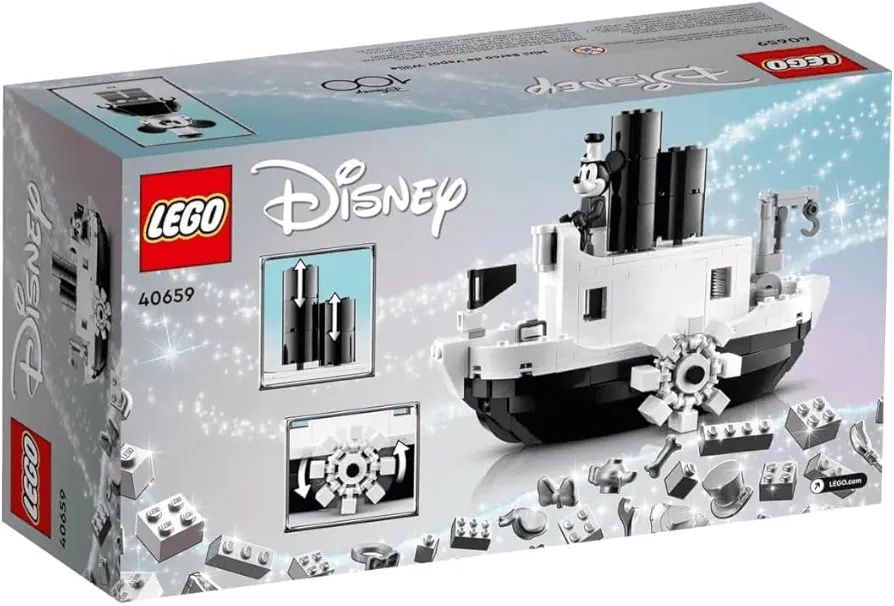 LEGO 40659 Mini Steamboat Willie GWP Exclusive set Lego Disney