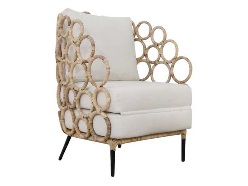 Уникално ратаново кресло в Boho Стил RINGER, Безплатна Доставка!