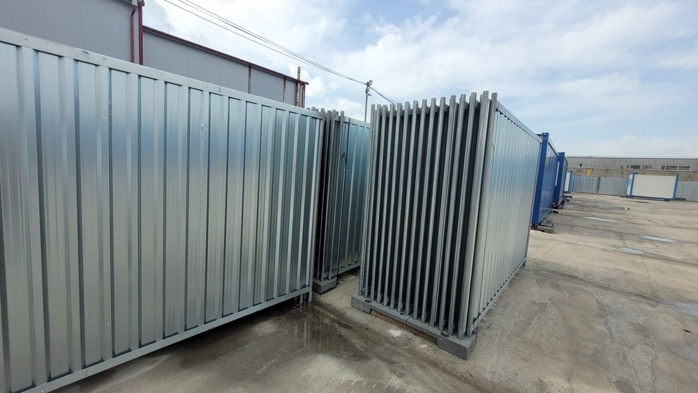 Мобилна плътна строителна ограда. НОВА!