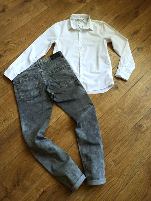 H&M Нова риза с дълъг ръкав за момче