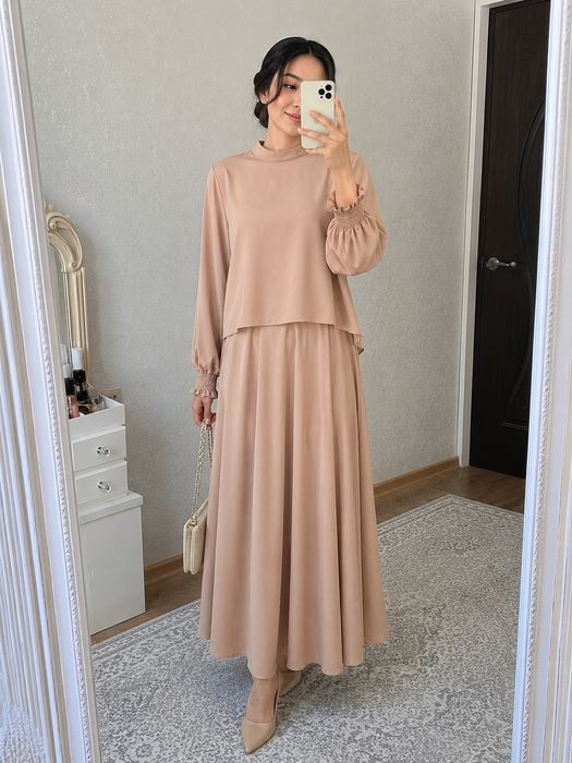 Kengina Abaya fason kofta yubka