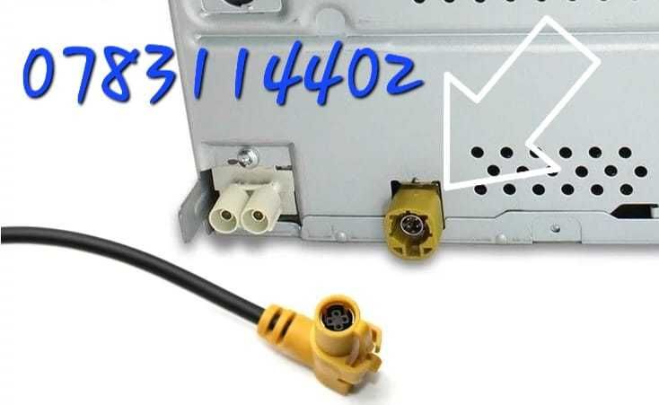 Adaptor USB VW Audi Skoda Seat – Cablu USB 4 Pini – RNS315 RNS510 RCD510 – Bolero Columbus Amundsen – CarPlay Android Auto – Golf 5 Golf 6 Passat –Z19