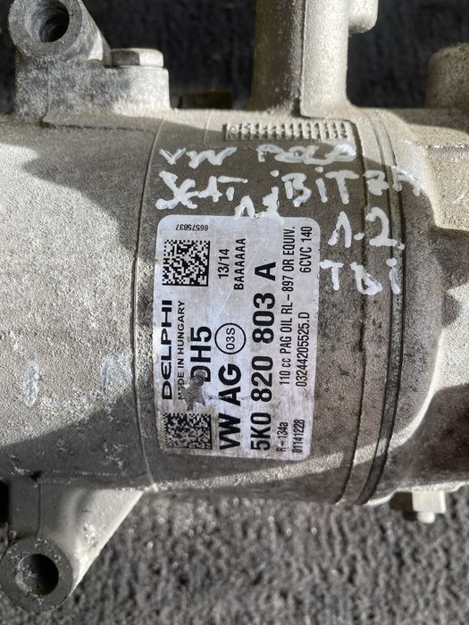 Compresor Clima Seat Ibitza 1.2 TDI Polo Fabia 2010/2015 Pret 500 lei