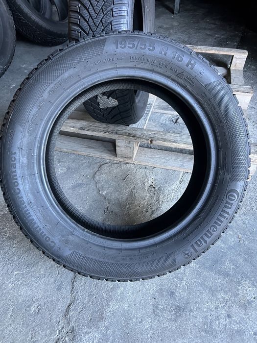 2 anvelope de iarna 195/55/16 Continental 7.5 mm!