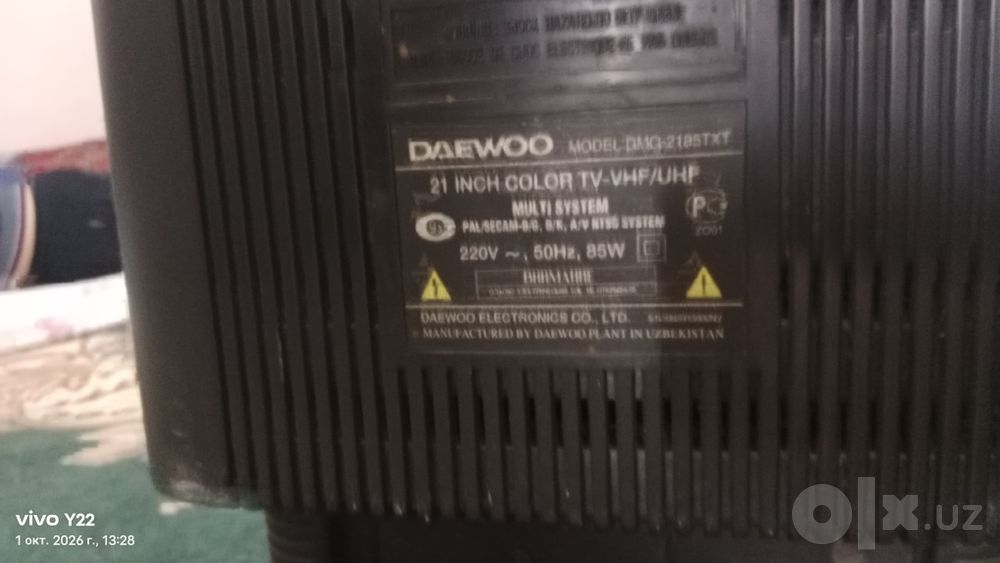 DEAWOO пачти янги телевизор Кам ишлатилган