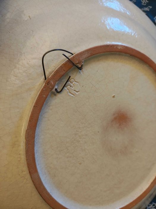 Delftа антикварна чиния за стена