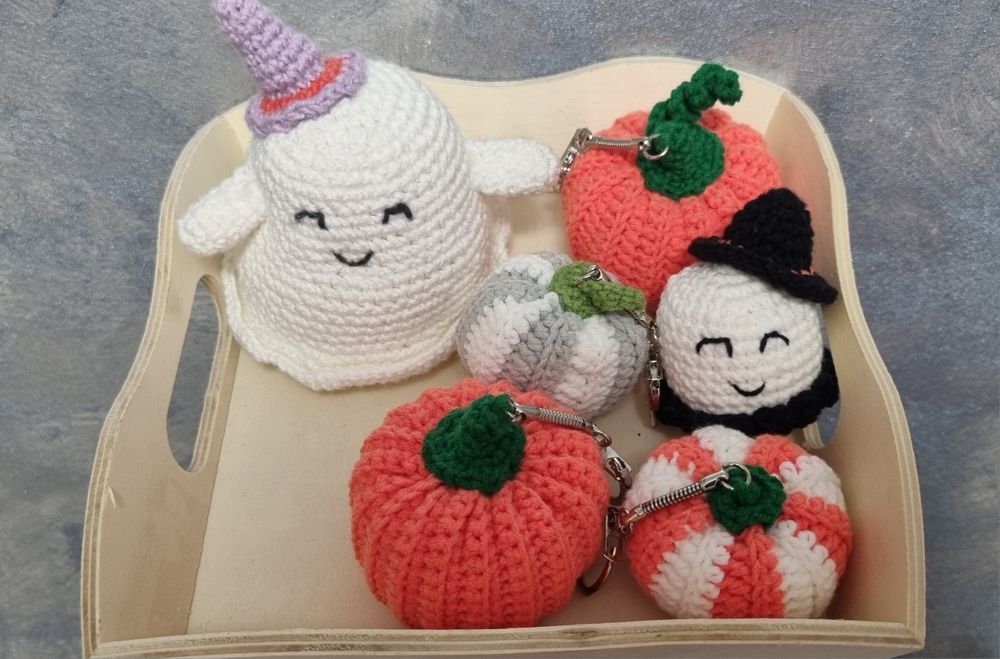 Jucării croșetate manual