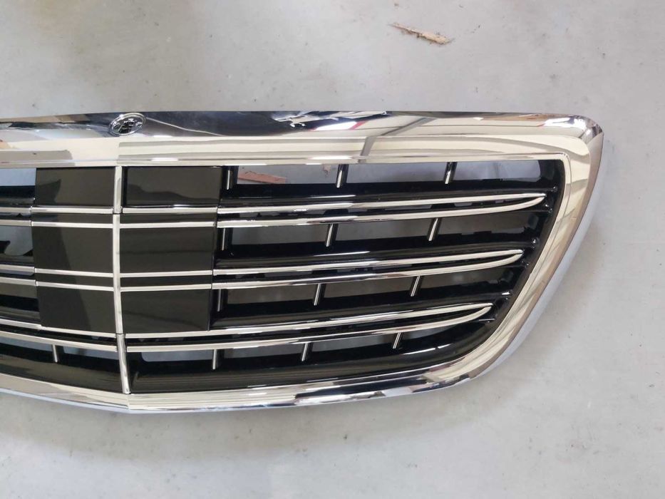 Хром решетка AMG Mercedes S класа W222 с Distronic