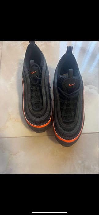 Nike AirMax97 черно-оранжеви