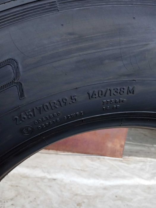 1 товарна гума 265/70R19.5 TruckStar TH Steer 3 140/138M DOT3122