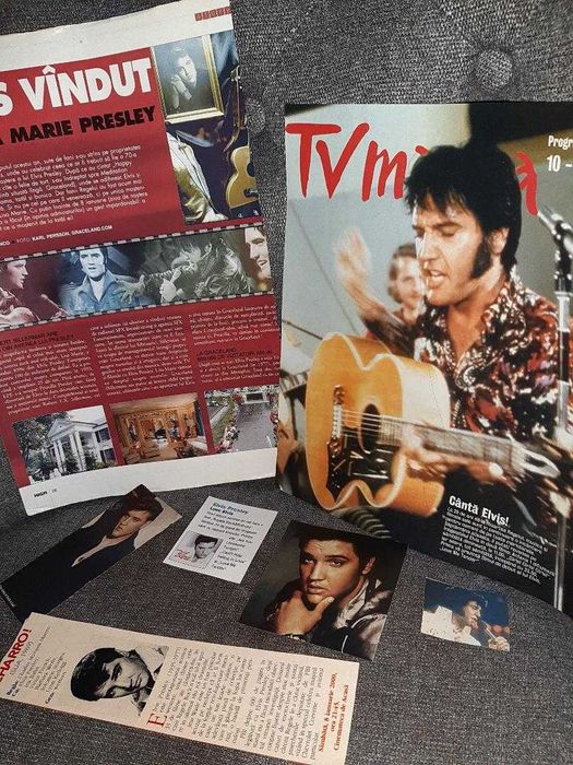 Colectie de articole cu Elvis Presley