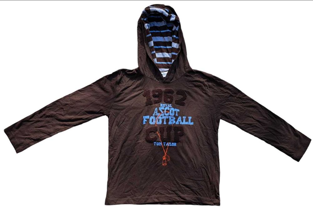 Детска блуза с качулка Tom Tailor, 128/134, 100 % памук