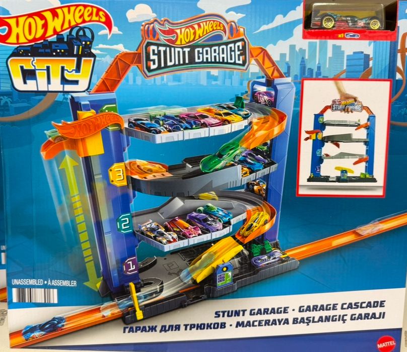 Hot Wheels Sity, Hot Wheels stunt garage