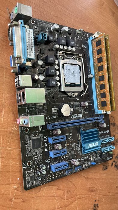 Материнская плата, процессор, озу