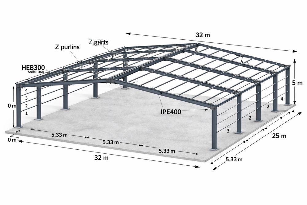 Vand structuri/hale metalice