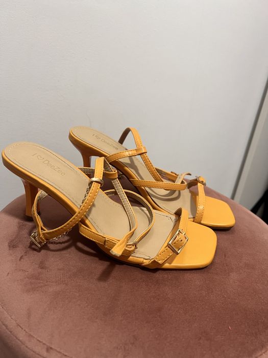 Sandale de vara portocalii Dee Zee