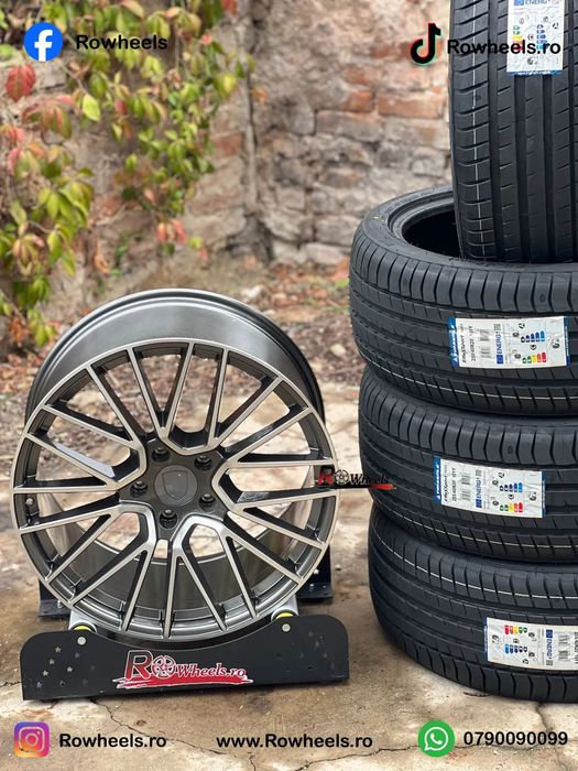 Jante Porsche 21 R21Panamera porsche cayenne PORSCHE anvelope vara sau iarna incluse in pret jante in doua latimi roti porsche 21