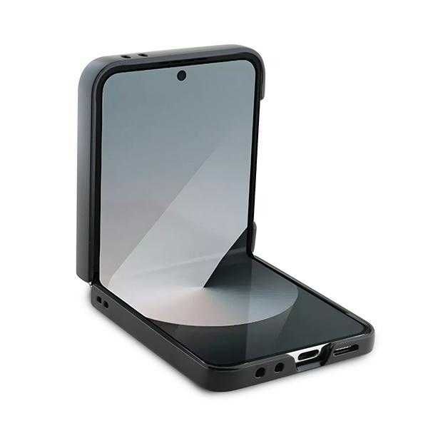 Samsung Galaxy Z Flip6 - Оригинален Кейс GUESS Metal Logo / Glitter