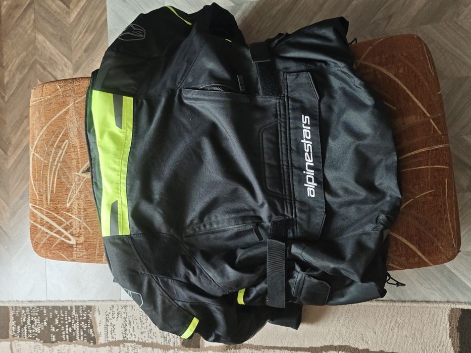 Текстилно мото яке ALPINESTARS ANDES V3 BLACK/YELLOW