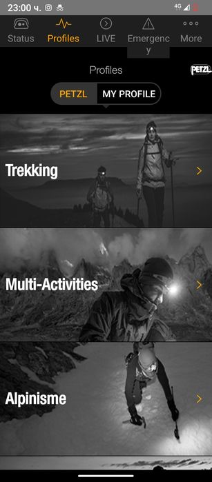 Челник Petzl REACTIK+