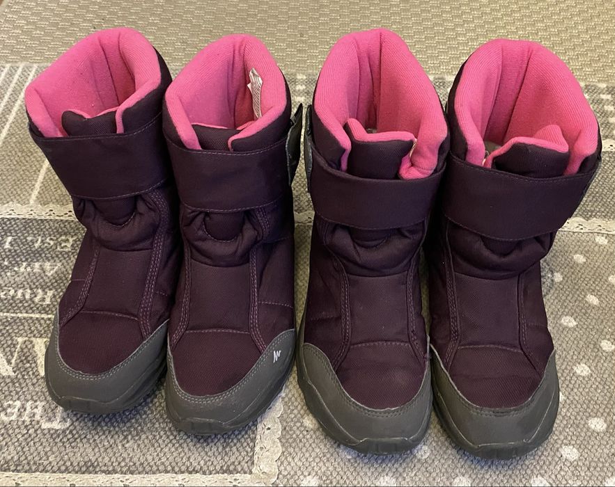 Ghete fete nr.33 si 35 Decathlon in stare bună