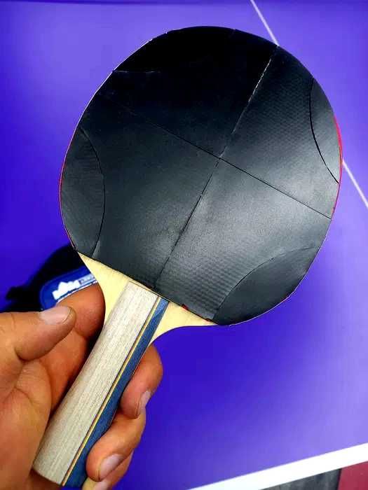 Комплект из обрезков оригинальных накладок для настольного тенниса