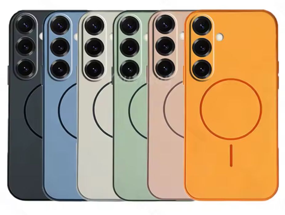 Samsung A17/A26/A56/A36/S25 FE Husa Silicon Magsafe Slim