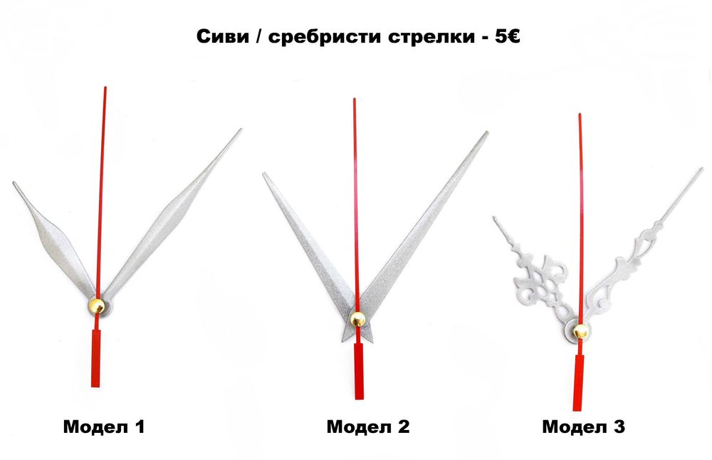 Качествени Механизми за Стенни Часовници с Дълга Ос/Резба.Безшумен Механизъм за Стенен Часовник с Плавен Ход.Смяна на Цъкащ Механизъм Стрелки 3D Цифри