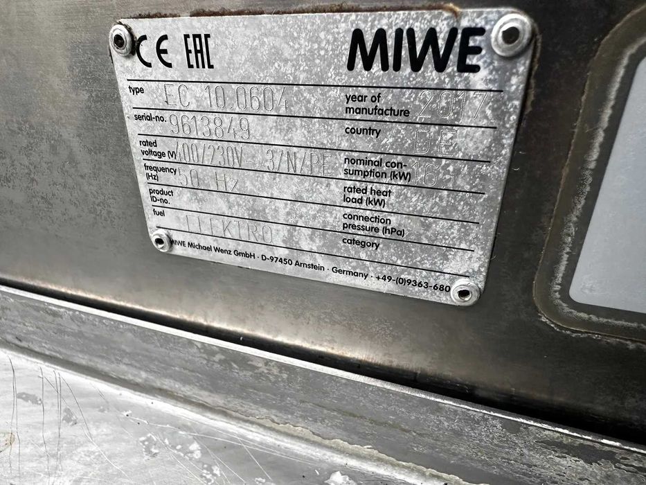Cuptor electric patiserie MIWE 10 tavi
