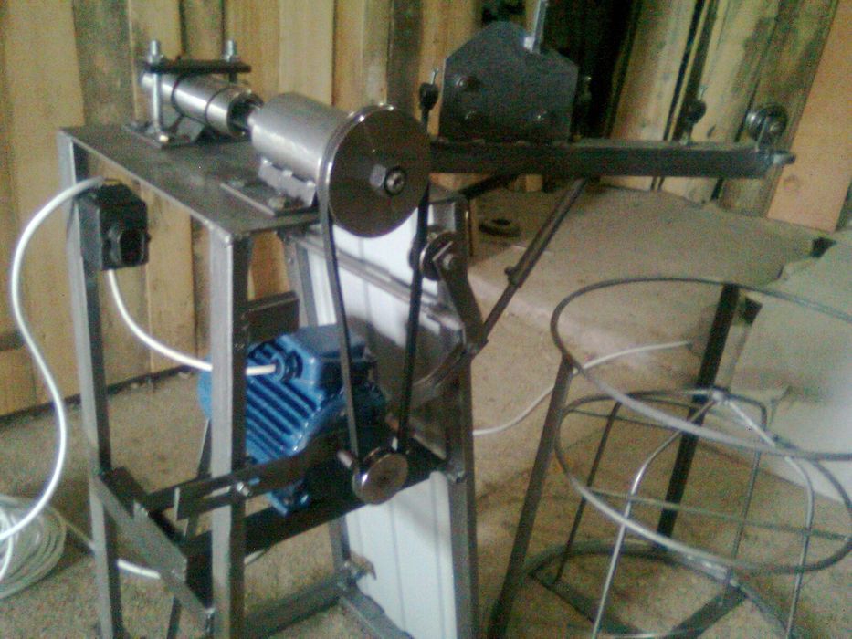 Станок сетки рабица